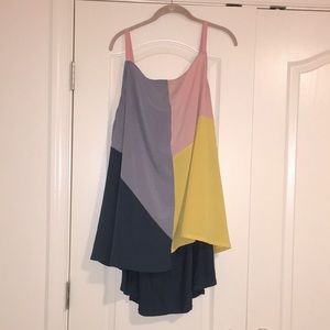 Colorblock cami